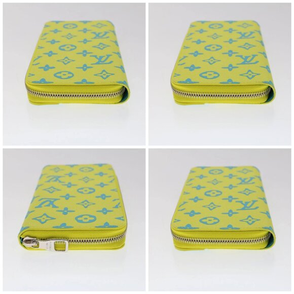 LOUIS VUITTON Playground Zippy Wallet Vertical Wallet Yellow M82005 Auth 48507SM - Picture 16 of 16